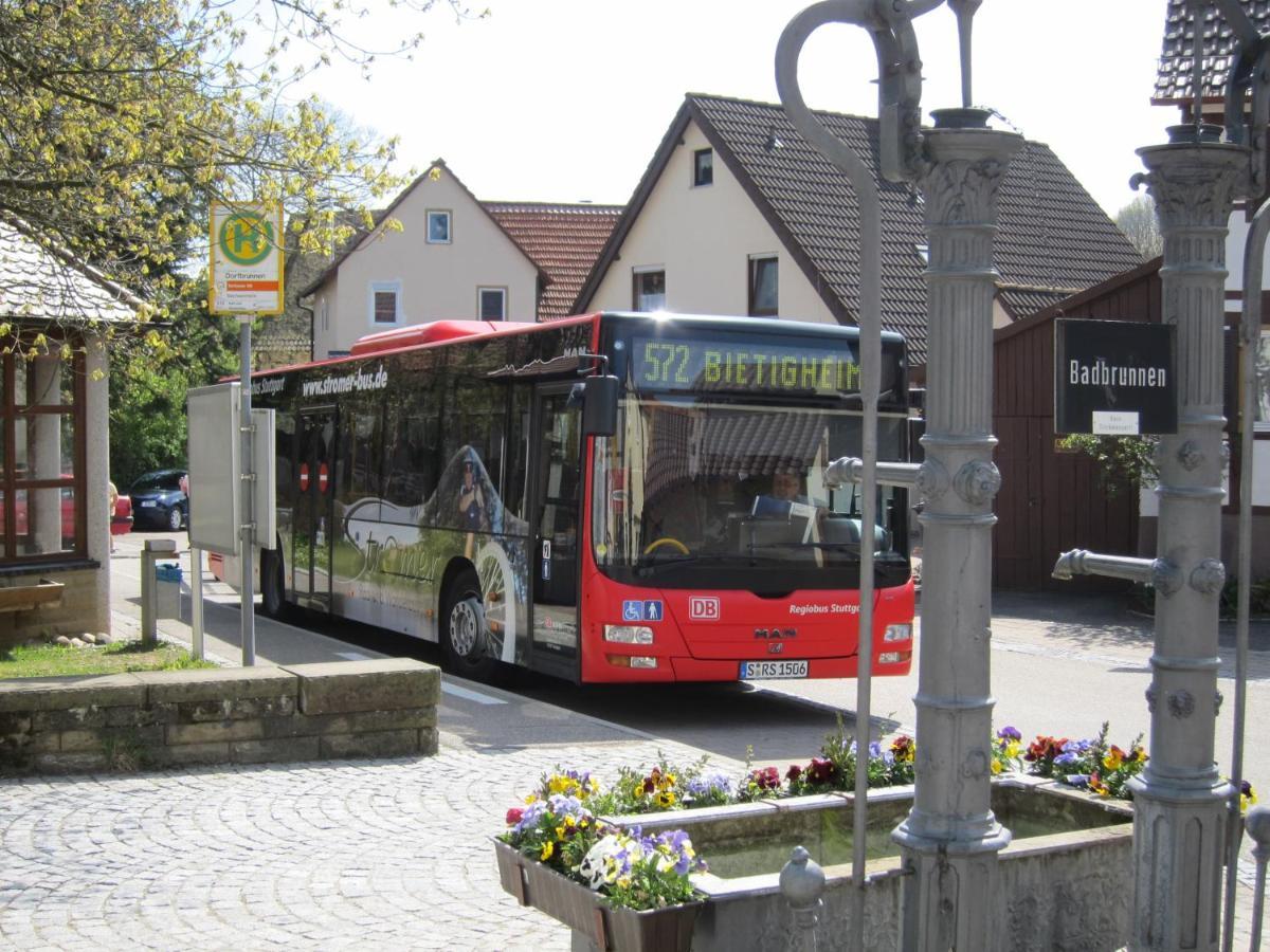 Ferienwohnung Im Turm Bellevue Mit 3 Schlafzimmern Sachsenheim Zewnętrze zdjęcie